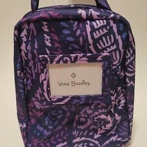 VERA BRADLEY lighten up Lunch Paisley AMETHYST
